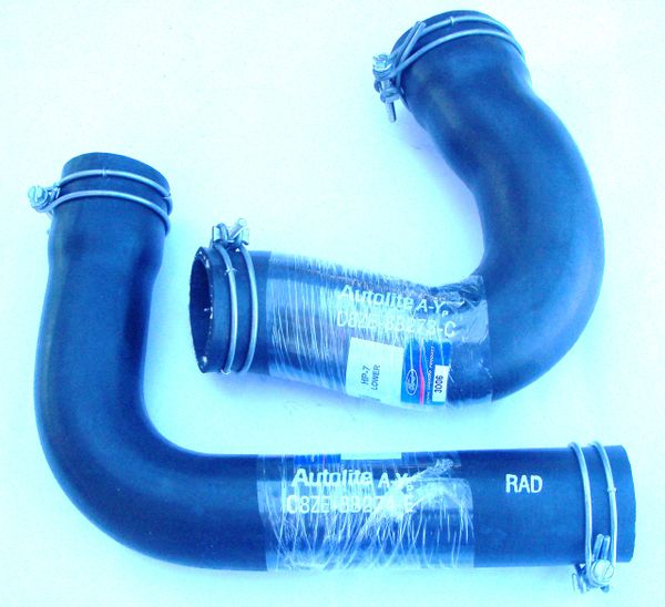 Radiator Hose Set - 1968.5 428 Cobra Jet & 390GT