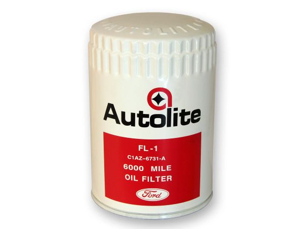 Autolite Oil Filter FL-1 -1967-1971: 289, 302, 390, 428, 429, ALL