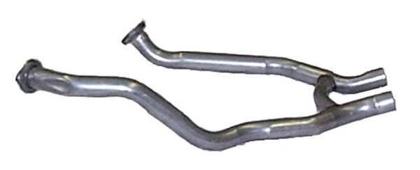 Dual Exhaust H-Pipe 2.25" 1969-1970 Boss 429 (with Heat Riser Tube)