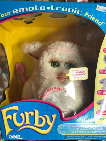 Vintage Furby Baby Emoto Tronic 2005 Tiger Electronics Hasbro Rare 