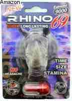 Rhino, Natural Super Long Lasting, Male Enhancement Pill - Adult Play - Novelties