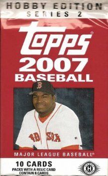 2007 Topps Baseball Cards Series 2 Hobby Edition - 1 pack - 10 cards