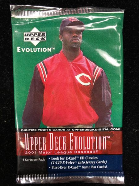 *Rare Upper Deck Evolution Baseball Trading Cards - 2 Packs - 2001