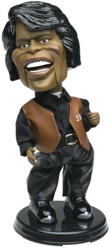 Rare Animated James Brown Collectors Doll, ' Shoutin' Singing, Godfather of Soul, 2001