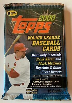 Rare Topps Baseball Trading Cards, 11 cards - 2000