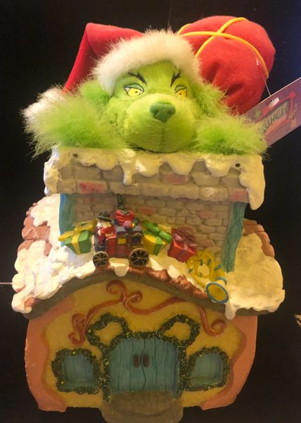 Singing sales grinch toy