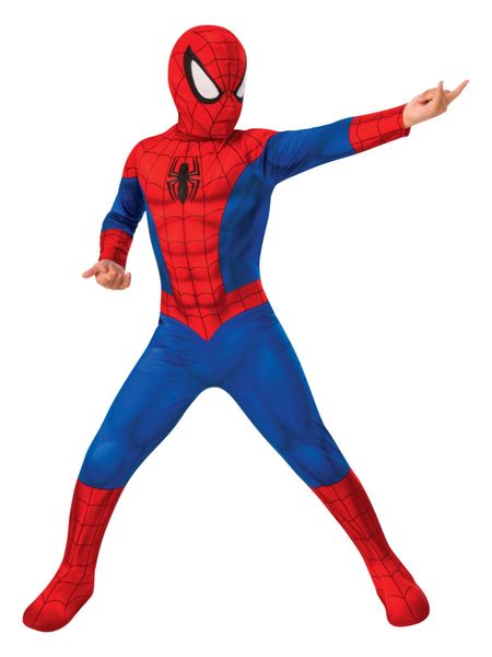 Marvel Spider-Man Costume - Boys - Licensed - Purim - Halloween Spirit