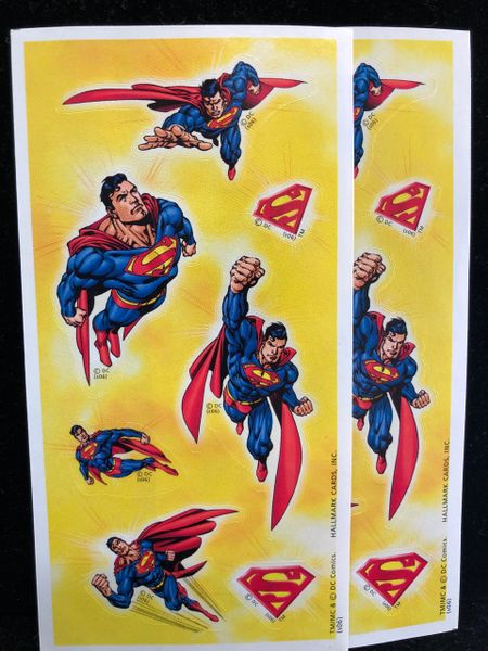 Superman Returns Stickers - 4 Sheets