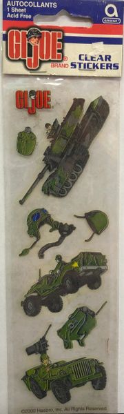 GI Joe Stickers - Army Tanks - Military