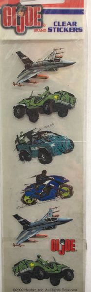GI Joe Stickers - Vehicles, Aircrafts, Cars