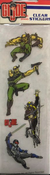 GI Joe Stickers - Army Soldiers - 3 Sheets