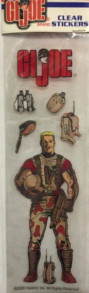 GI Joe Stickers, Soldier - 2 Packs