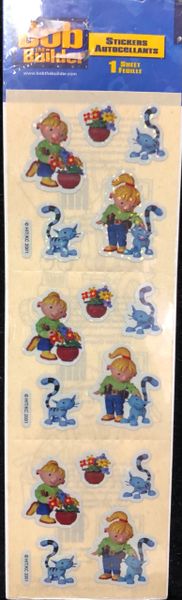 Bob The Builder Girl Stickers, 1 Sheet