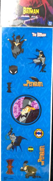 Batman & The Penguin Stickers - 4 Sheets