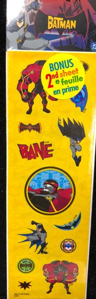 Batman Stickers - 4 Sheets
