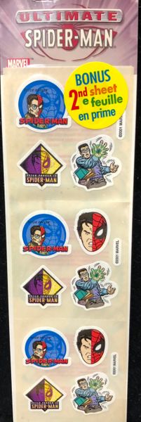 Spider-Man Stickers - 4 Sheets