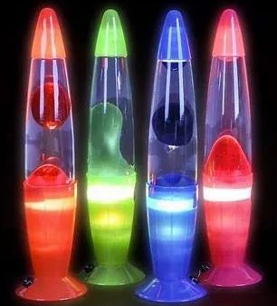 *Wax Lava Lamp Light, Night Light - 13.5in