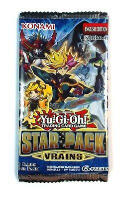 YuGiOh! Star Pack Vrains Trading Cards, 2 Packs