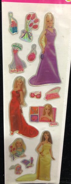 Barbie Stickers - 2 Sheets