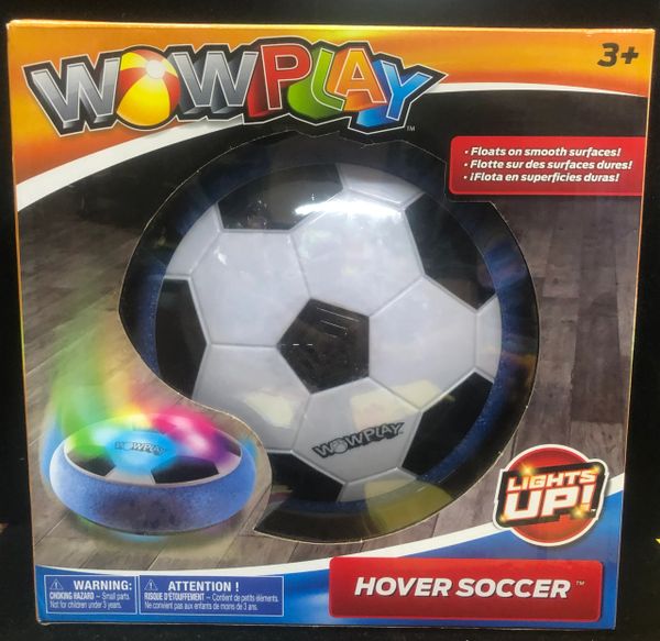 WowPlay Hover Soccer - Lights Up, Soft Foam Bumper Age 3+