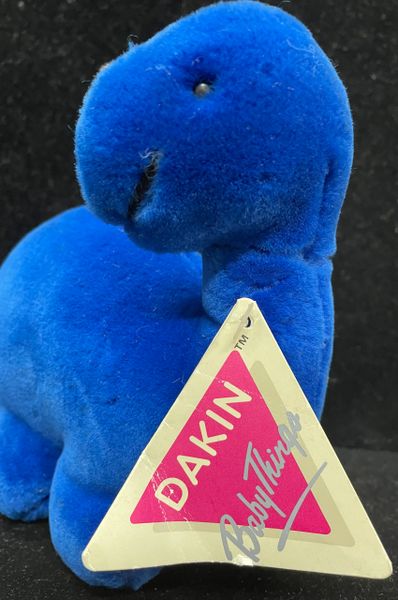 Blue Dinosaur Plush by Dakin, 6in - Sale