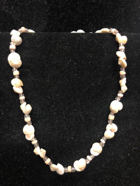 *Natural Seashell Necklace by Absolutely Awesome - Costume Jewelry Sale - Mom Gifts