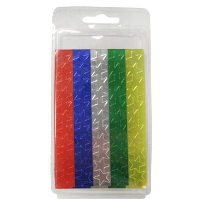 Self Adhesive Star Stickers - Assorted Color Foil Stars, 440ct