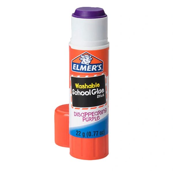 Elmer's Glue Stick, Disappearing Purple - 2 Sticks