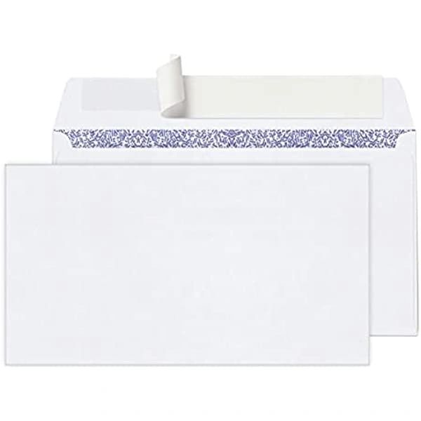 Small Envelopes - Peel and Seal Security Lined Envelopes - 25ct