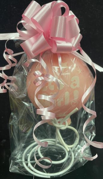 It's a Girl Pink Candle on Stand, 9in - Baby Girl - Baby Shower - Mom Gifts - Mother's Day