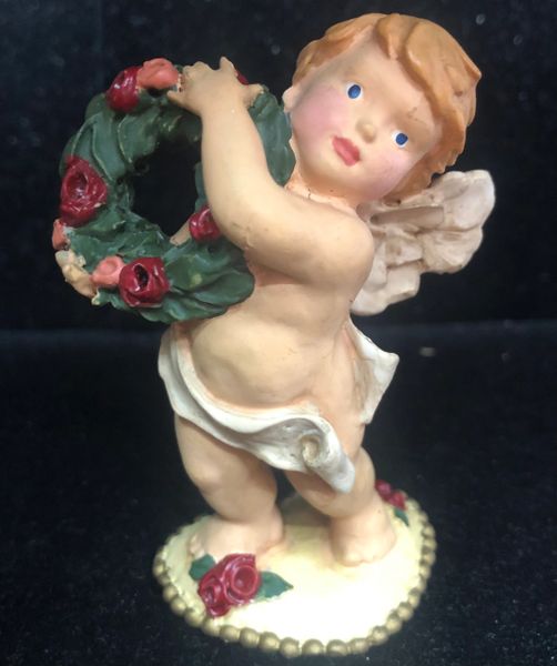 Miniature Cupid Figurine, 3in By Russ - Discontinued - Valentines Day Gifts