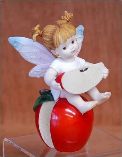 My Little Kitchen Fairies: W/Apple Bookend Fairy Figurine, By Enesco - 2003