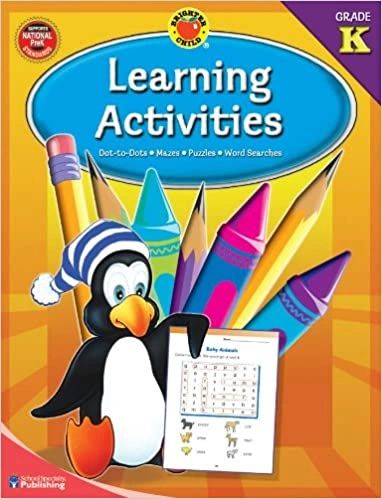 Brighter Child Learning Activities, Preschool Workbooks, Grade K