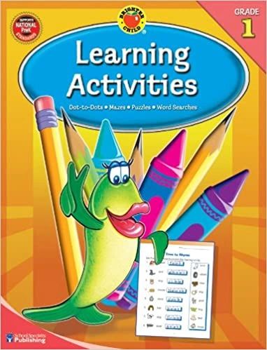 Brighter Child Learning Activities, Preschool Workbooks, Grade 1