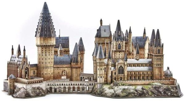 *Wizarding World 3D Puzzle Hogwarts Castle, Harry Potter Game Puzzle, 428pcs