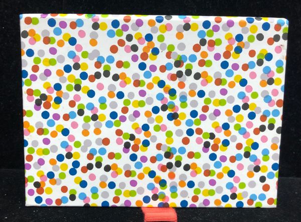 Thank You Note Cards, Colorful Dots - Set of 15 Blank Cards and Envelopes