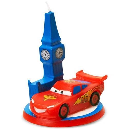 Disney Pixar Cars Molded Birthday Candle, Cake Topper - Party Sale