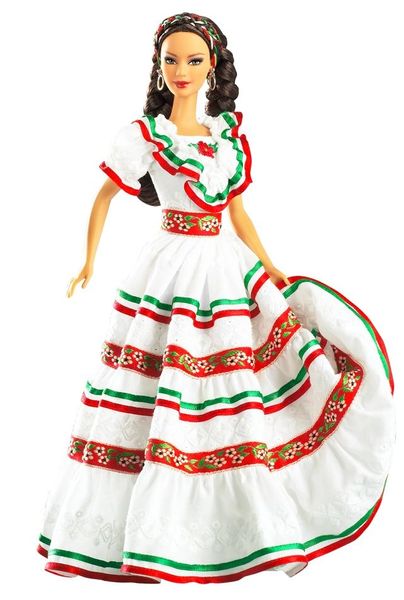 DOLL SALE - Rare Dolls of the World, Cinco De Mayo Barbie Doll, Mexican Doll, 2006