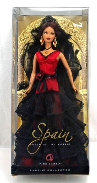 spanish barbie dolls of the world