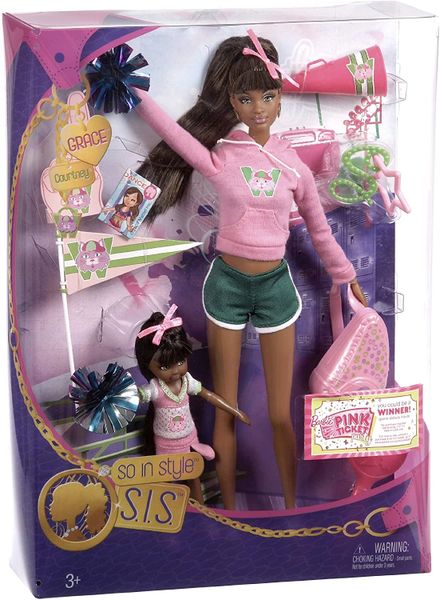 DOLL SALE - Rare Barbie So In Style Grace and Courtney Dolls, 2009 - Toy Sale