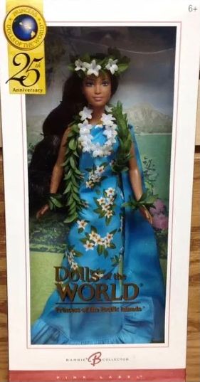 DOLL SALE - Rare Dolls Of The World, Princess of The Pacific Islands Barbie, Barbie Pink Label, 2005