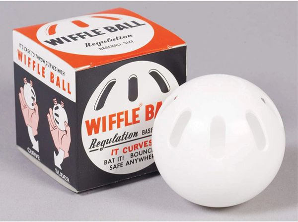 Wiffle Ball Baseball, Regulation Size, 2ct