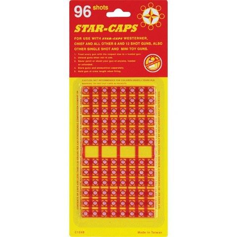 BANG! Star Caps - Cap Refill Strips for BANG Pranks - April Fools Jokes, Age 14+