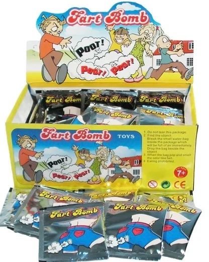 Fart Bombs, Fart Bags Prank - Purim