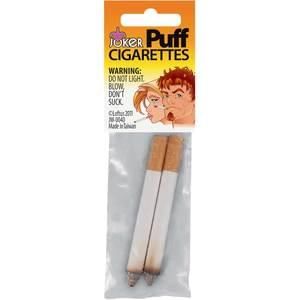 BOGO SALE - Fake Puff Cigarettes Prank - 2 Cigarettes - April Fools Joke - Purim