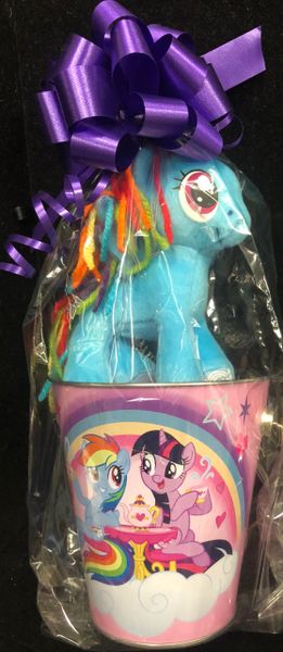 My Little Pony, Rainbow Dash Plush Horse Toy Gift Wrapped - Girl Gifts - Toy Sale