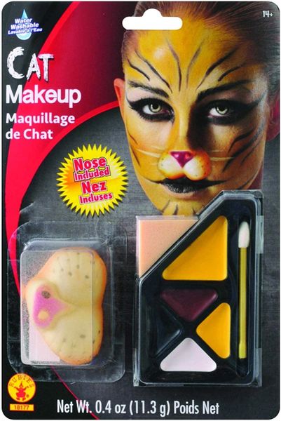 Cat Face Paint Makeup Kit Accessory - Purim - After Halloween Sale - under $20