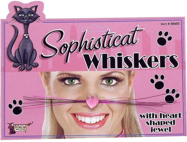 Pink Cat Whiskers - SophistiCat - Halloween Sale