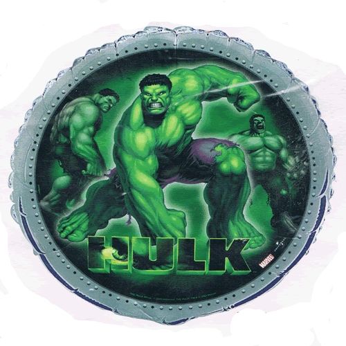 Rare - BOGO SALE - Incredible Hulk Foil Balloon, 18in - Licensed