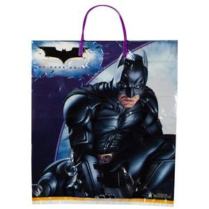 BOGO SALE - Batman The Dark Knight Rises Tote Treat Bag, 13x15in - Halloween Spirit - under $20